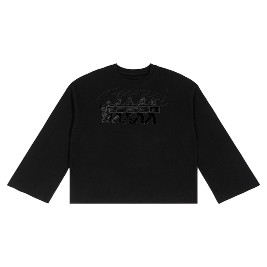 Waffle Knit Relaxed Long Sleeve