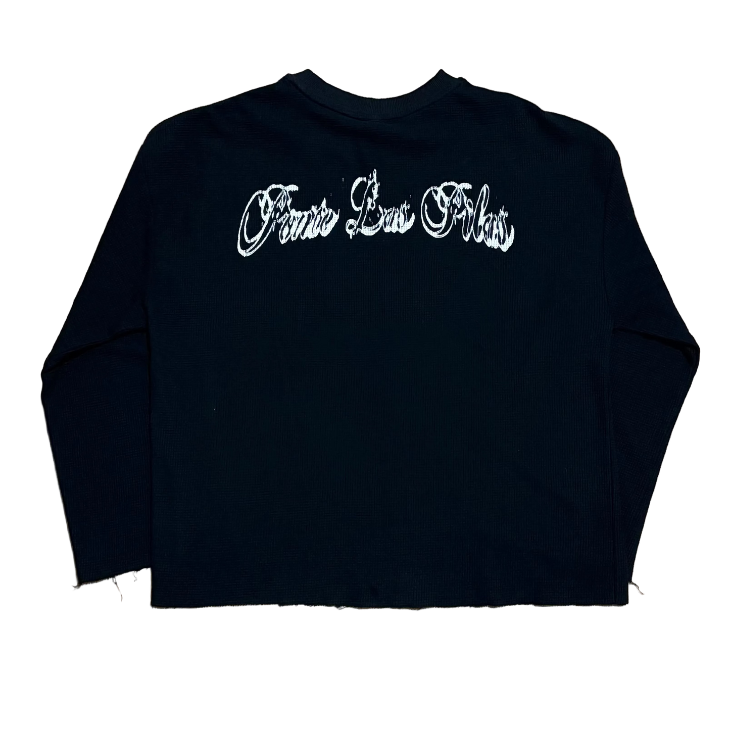 Waffle Knit Relaxed Long Sleeve